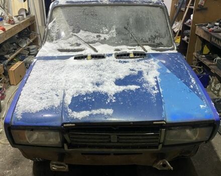 Синій ВАЗ 2107, об'ємом двигуна 1.5 л та пробігом 46 тис. км за 301 $, фото 1 на Automoto.ua