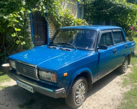 Синий ВАЗ 2107, объемом двигателя 1.5 л и пробегом 1 тыс. км за 1500 $, фото 1 на Automoto.ua