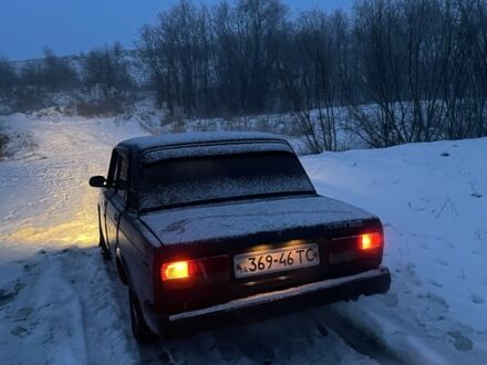 Синий ВАЗ 2107, объемом двигателя 1.5 л и пробегом 555 тыс. км за 932 $, фото 1 на Automoto.ua