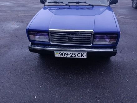 Синій ВАЗ 2107, об'ємом двигуна 1.5 л та пробігом 76 тис. км за 1800 $, фото 1 на Automoto.ua