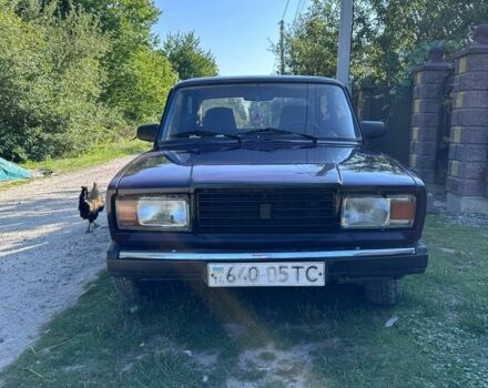 Синій ВАЗ 2107, об'ємом двигуна 0 л та пробігом 345 тис. км за 560 $, фото 1 на Automoto.ua