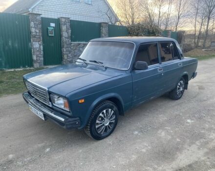 Синий ВАЗ 2107, объемом двигателя 1.6 л и пробегом 240 тыс. км за 850 $, фото 1 на Automoto.ua