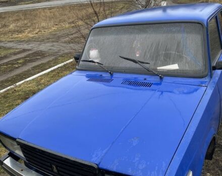 Синій ВАЗ 2107, об'ємом двигуна 1.5 л та пробігом 298 тис. км за 450 $, фото 1 на Automoto.ua