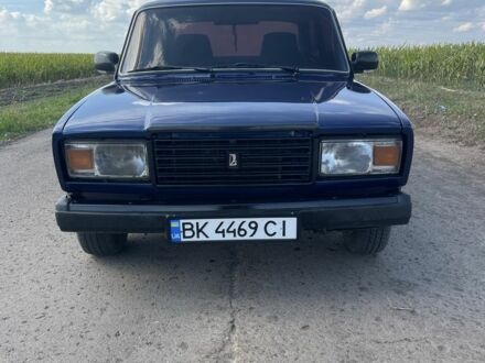Синий ВАЗ 2107, объемом двигателя 1.5 л и пробегом 123 тыс. км за 1484 $, фото 1 на Automoto.ua