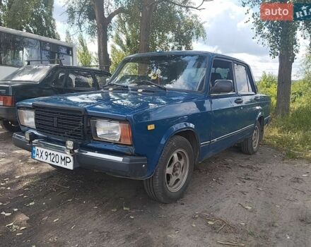 Синій ВАЗ 2107, об'ємом двигуна 1.45 л та пробігом 150 тис. км за 1300 $, фото 1 на Automoto.ua