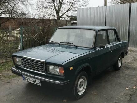 Синий ВАЗ 2107, объемом двигателя 1.45 л и пробегом 130 тыс. км за 1450 $, фото 1 на Automoto.ua