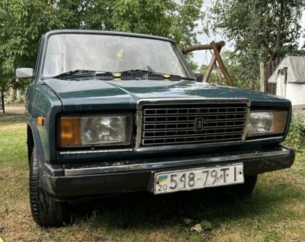 Синий ВАЗ 2107, объемом двигателя 1.5 л и пробегом 50 тыс. км за 1050 $, фото 1 на Automoto.ua