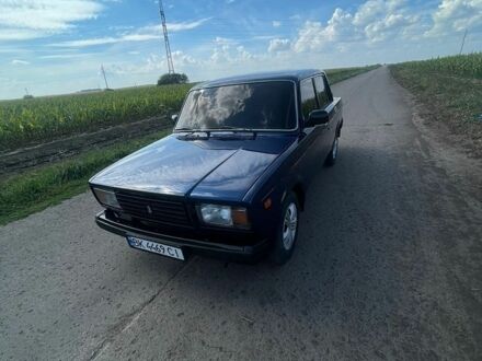 Синій ВАЗ 2107, об'ємом двигуна 1.5 л та пробігом 123 тис. км за 1407 $, фото 1 на Automoto.ua