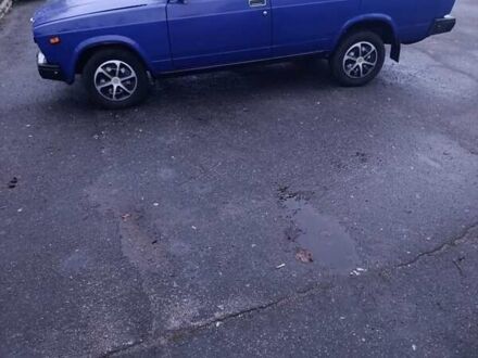 Синий ВАЗ 2107, объемом двигателя 1.5 л и пробегом 76 тыс. км за 1800 $, фото 1 на Automoto.ua