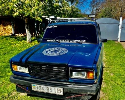 Синій ВАЗ 2107, об'ємом двигуна 1.6 л та пробігом 100 тис. км за 850 $, фото 1 на Automoto.ua