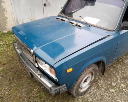 Синий ВАЗ 2107, объемом двигателя 1.6 л и пробегом 280 тыс. км за 500 $, фото 1 на Automoto.ua