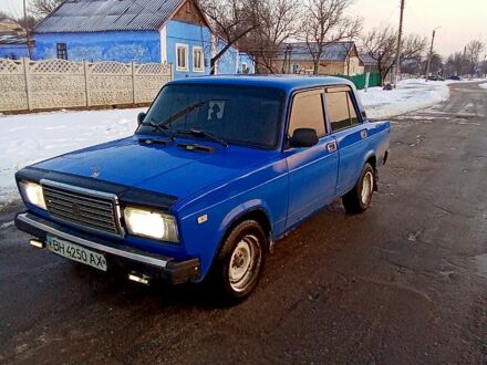 Синий ВАЗ 2107, объемом двигателя 1.5 л и пробегом 0 тыс. км за 1200 $, фото 1 на Automoto.ua
