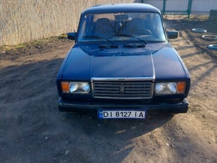 Синій ВАЗ 2107, об'ємом двигуна 1.5 л та пробігом 91 тис. км за 824 $, фото 1 на Automoto.ua