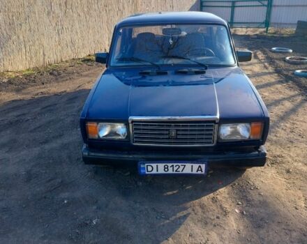 Синий ВАЗ 2107, объемом двигателя 1.5 л и пробегом 91 тыс. км за 824 $, фото 1 на Automoto.ua