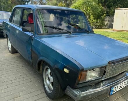 Синій ВАЗ 2107, об'ємом двигуна 1.5 л та пробігом 1 тис. км за 337 $, фото 1 на Automoto.ua
