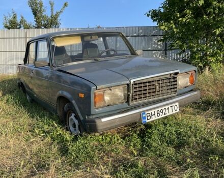 Синий ВАЗ 2107, объемом двигателя 1.5 л и пробегом 75 тыс. км за 350 $, фото 1 на Automoto.ua