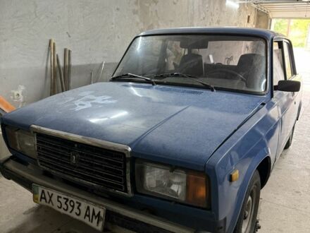 Синий ВАЗ 2107, объемом двигателя 1.5 л и пробегом 73 тыс. км за 713 $, фото 1 на Automoto.ua