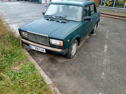 Синий ВАЗ 2107, объемом двигателя 1.6 л и пробегом 93 тыс. км за 400 $, фото 1 на Automoto.ua