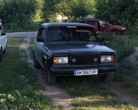 Синій ВАЗ 2107, об'ємом двигуна 1.6 л та пробігом 1 тис. км за 292 $, фото 1 на Automoto.ua