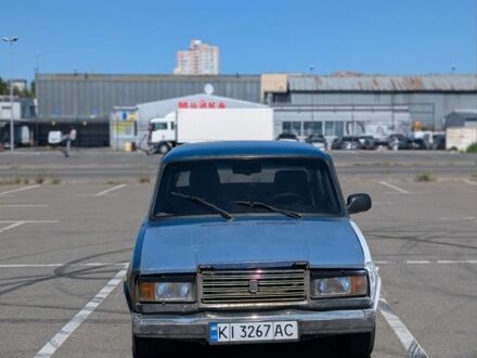 Синій ВАЗ 2107, об'ємом двигуна 1.5 л та пробігом 10 тис. км за 450 $, фото 1 на Automoto.ua