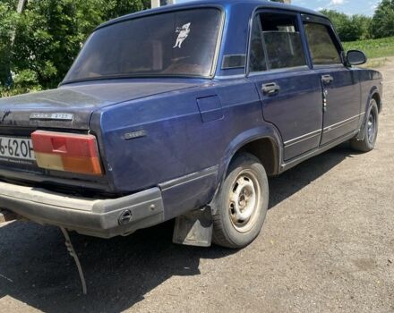 Синій ВАЗ 2107, об'ємом двигуна 0 л та пробігом 100 тис. км за 584 $, фото 1 на Automoto.ua