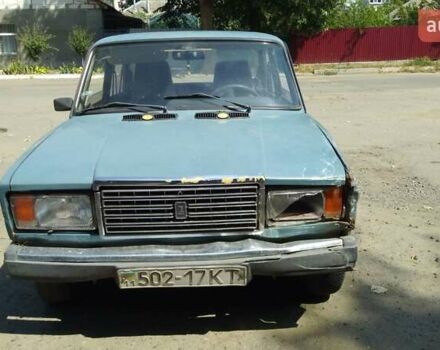 Синій ВАЗ 2107, об'ємом двигуна 1.57 л та пробігом 45 тис. км за 193 $, фото 1 на Automoto.ua