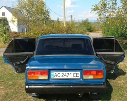 Синій ВАЗ 2107, об'ємом двигуна 1.5 л та пробігом 66 тис. км за 500 $, фото 1 на Automoto.ua