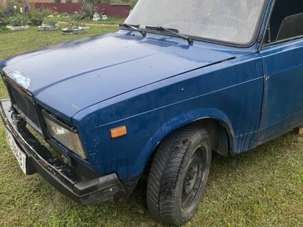 Синій ВАЗ 2107, об'ємом двигуна 1.5 л та пробігом 188 тис. км за 250 $, фото 1 на Automoto.ua