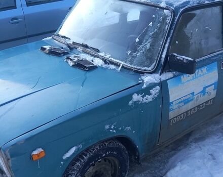 Синий ВАЗ 2107, объемом двигателя 0 л и пробегом 100 тыс. км за 800 $, фото 1 на Automoto.ua