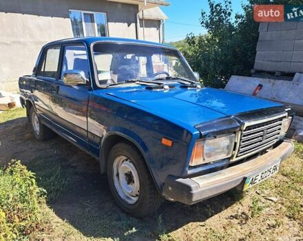 Синий ВАЗ 2107, объемом двигателя 1.45 л и пробегом 90 тыс. км за 1400 $, фото 1 на Automoto.ua