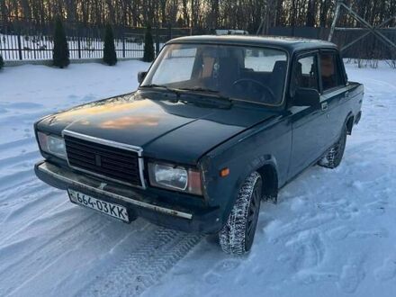 Синий ВАЗ 2107, объемом двигателя 1.3 л и пробегом 58 тыс. км за 900 $, фото 1 на Automoto.ua