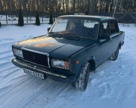 Синий ВАЗ 2107, объемом двигателя 1.3 л и пробегом 58 тыс. км за 900 $, фото 1 на Automoto.ua