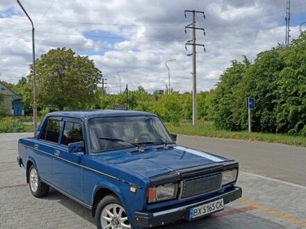 Синій ВАЗ 2107, об'ємом двигуна 1.5 л та пробігом 100 тис. км за 1400 $, фото 1 на Automoto.ua