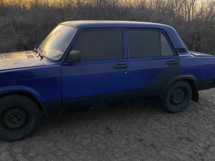 Синий ВАЗ 2107, объемом двигателя 1.5 л и пробегом 120 тыс. км за 559 $, фото 1 на Automoto.ua