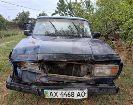 Синий ВАЗ 2107, объемом двигателя 1.7 л и пробегом 5 тыс. км за 269 $, фото 1 на Automoto.ua