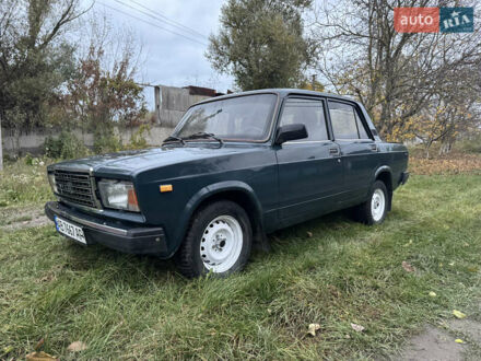 Синий ВАЗ 2107, объемом двигателя 1.6 л и пробегом 93 тыс. км за 1150 $, фото 1 на Automoto.ua