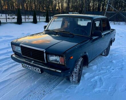 Синий ВАЗ 2107, объемом двигателя 1.3 л и пробегом 0 тыс. км за 900 $, фото 1 на Automoto.ua