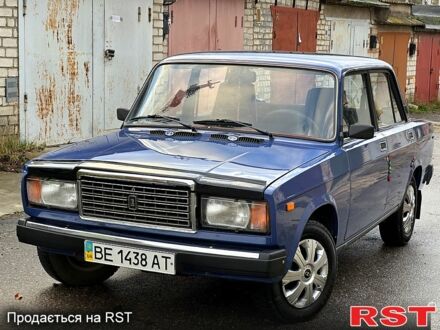 Синий ВАЗ 2107, объемом двигателя 1.5 л и пробегом 167 тыс. км за 1850 $, фото 1 на Automoto.ua