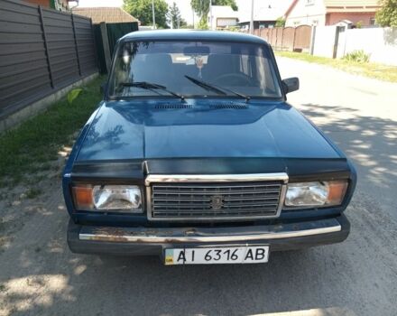 Синий ВАЗ 2107, объемом двигателя 1.5 л и пробегом 67 тыс. км за 539 $, фото 1 на Automoto.ua