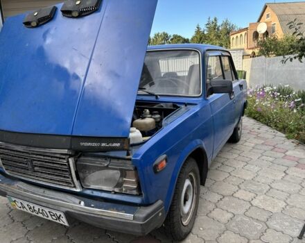 Синій ВАЗ 2107, об'ємом двигуна 1.5 л та пробігом 200 тис. км за 1000 $, фото 1 на Automoto.ua