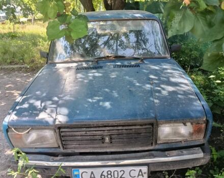 Синій ВАЗ 2107, об'ємом двигуна 1.5 л та пробігом 50 тис. км за 301 $, фото 1 на Automoto.ua