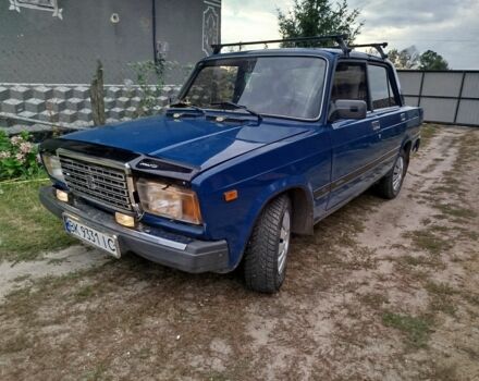 Синій ВАЗ 2107, об'ємом двигуна 1.5 л та пробігом 100 тис. км за 1100 $, фото 1 на Automoto.ua
