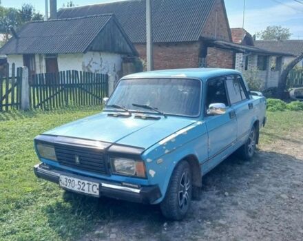 Синій ВАЗ 2107, об'ємом двигуна 1.5 л та пробігом 150 тис. км за 500 $, фото 1 на Automoto.ua