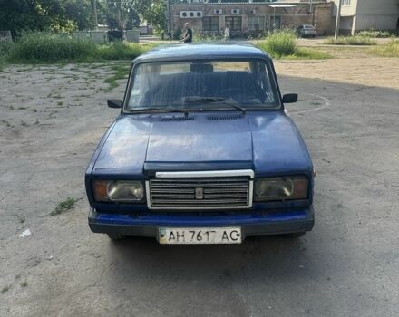 Синий ВАЗ 2107, объемом двигателя 0 л и пробегом 200 тыс. км за 473 $, фото 1 на Automoto.ua