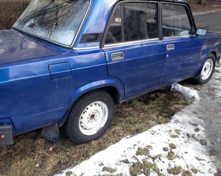 Синій ВАЗ 2107, об'ємом двигуна 1.5 л та пробігом 6 тис. км за 574 $, фото 1 на Automoto.ua