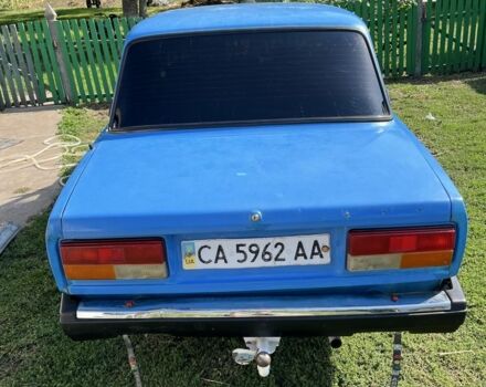 Синій ВАЗ 2107, об'ємом двигуна 2 л та пробігом 3 тис. км за 485 $, фото 1 на Automoto.ua