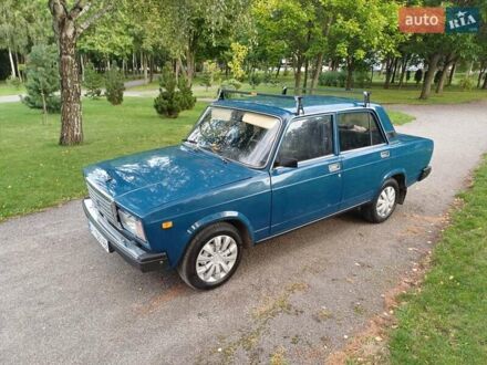 Синий ВАЗ 2107, объемом двигателя 1.5 л и пробегом 94 тыс. км за 1349 $, фото 1 на Automoto.ua