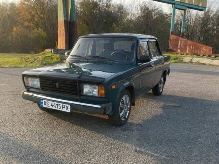 Синий ВАЗ 2107, объемом двигателя 1.5 л и пробегом 98 тыс. км за 1300 $, фото 1 на Automoto.ua