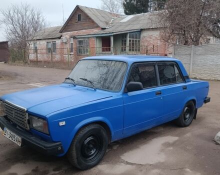 Синий ВАЗ 2107, объемом двигателя 1.5 л и пробегом 78 тыс. км за 700 $, фото 1 на Automoto.ua