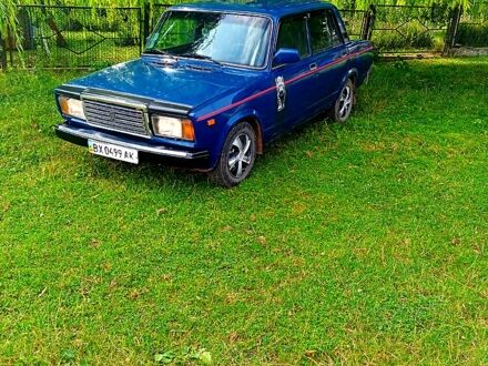 Синій ВАЗ 2107, об'ємом двигуна 1.5 л та пробігом 140 тис. км за 800 $, фото 1 на Automoto.ua